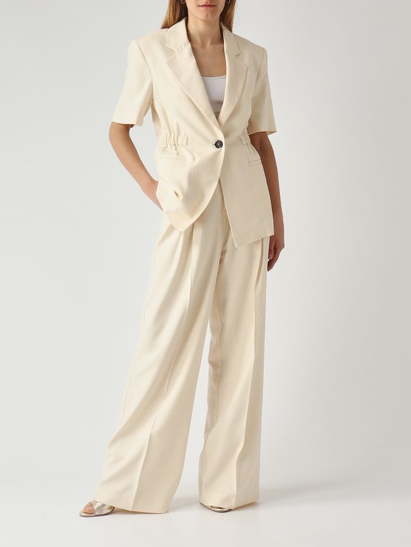 2. Brescelo Damenhose aus Stretch-Viskose Butter Pinko 106918a2w6