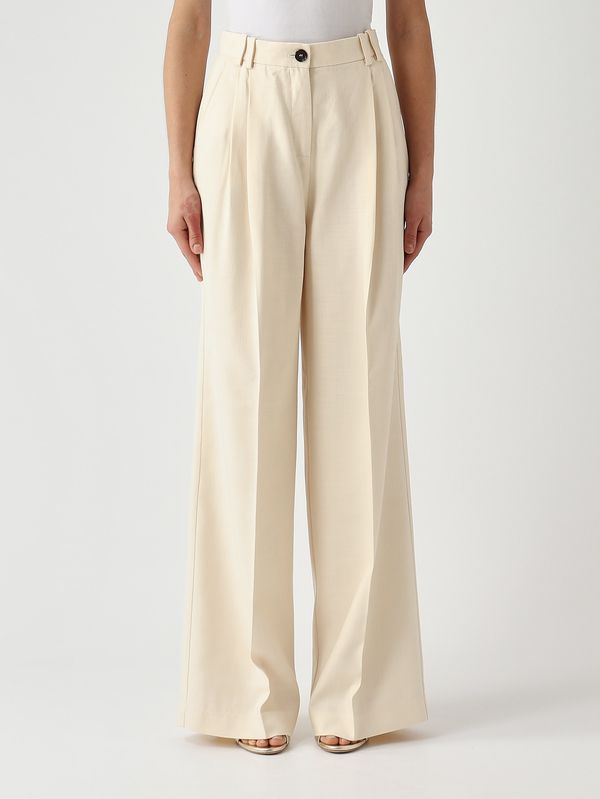 Brescelo women's stretch viscose trousers Butter Pinko