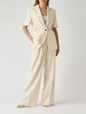 2. Brescelo women's stretch viscose trousers Butter