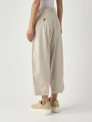 4. Pantalón de danza para mujer de algodón Masilla