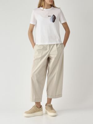2. Pantalón de danza para mujer de algodón Masilla