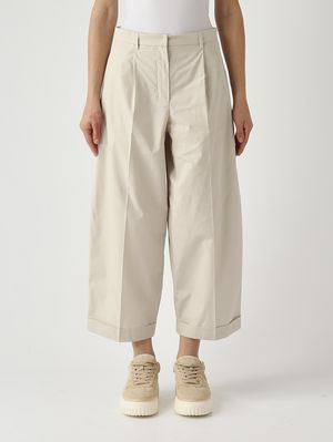 1. Pantalón de danza para mujer de algodón Masilla