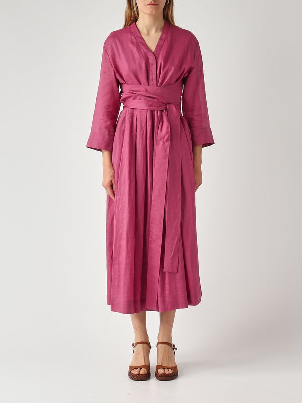 1. Abito donna Camilla in ramie Magenta S Max Mara 2619221083600