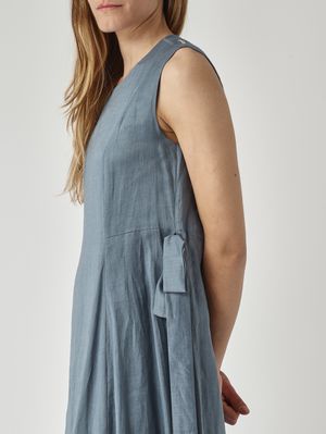 5. Women's Aquile dress in ramie Sugar Paper