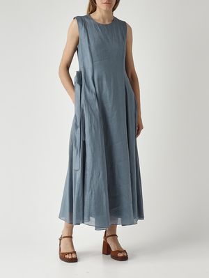 2. Women's Aquile dress in ramie Sugar Paper
