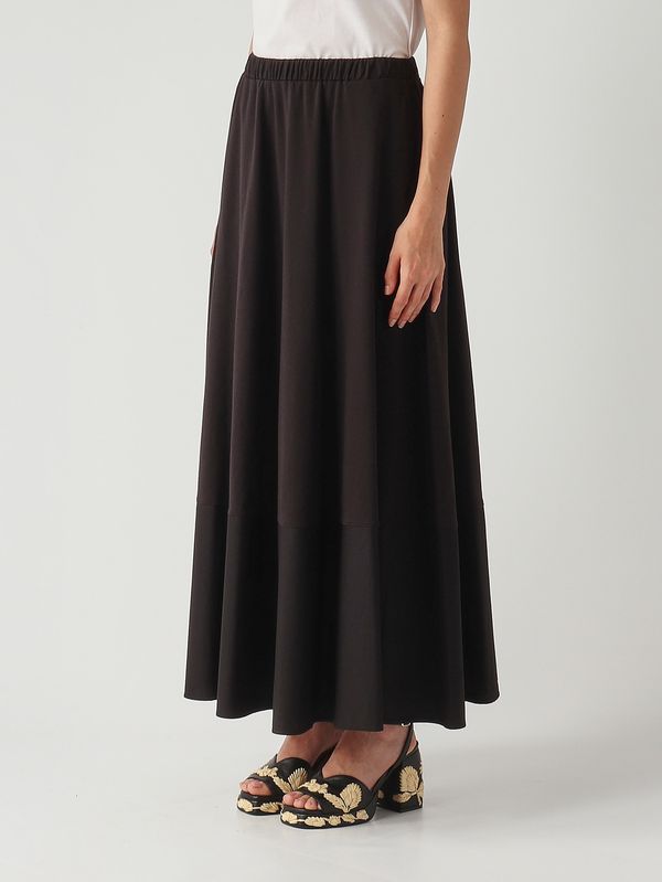 3. Gonna donna Ribes in misto cotone stretch Nero MM Max Mara 2616771018600
