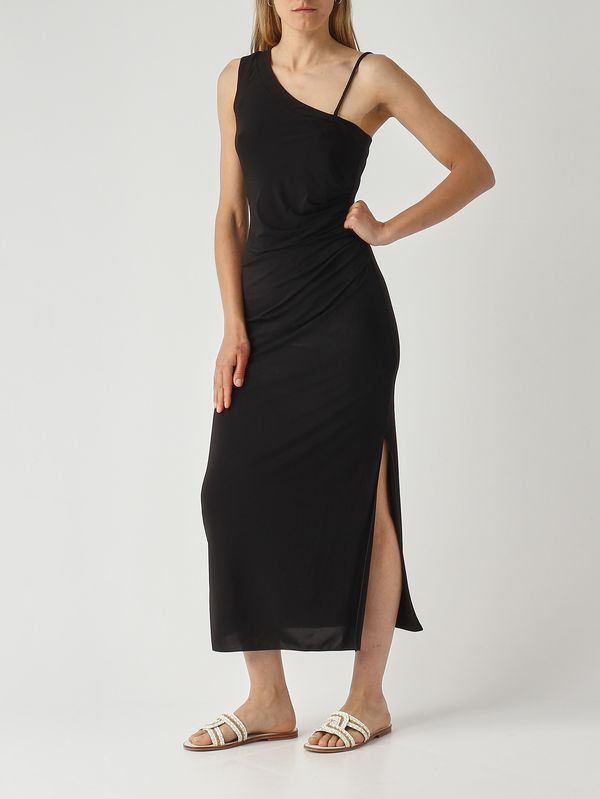 2. Abito donna Fiabe in viscosa stretch Nero Max Mara Beachwear 2616621029600