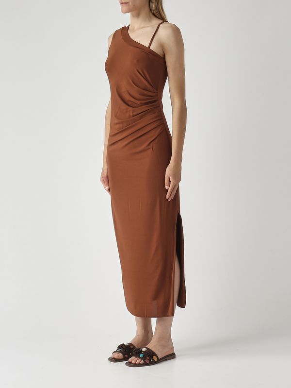 3. Abito donna Fiabe in viscosa stretch Ruggine Max Mara Beachwear 2616621029600