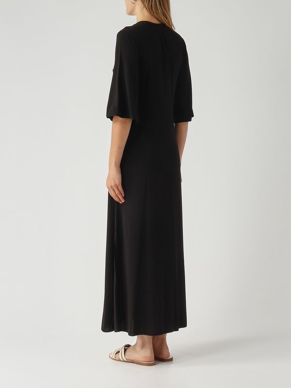 4. Abito donna Riga in viscosa stretch Nero Max Mara Beachwear 2616621019600