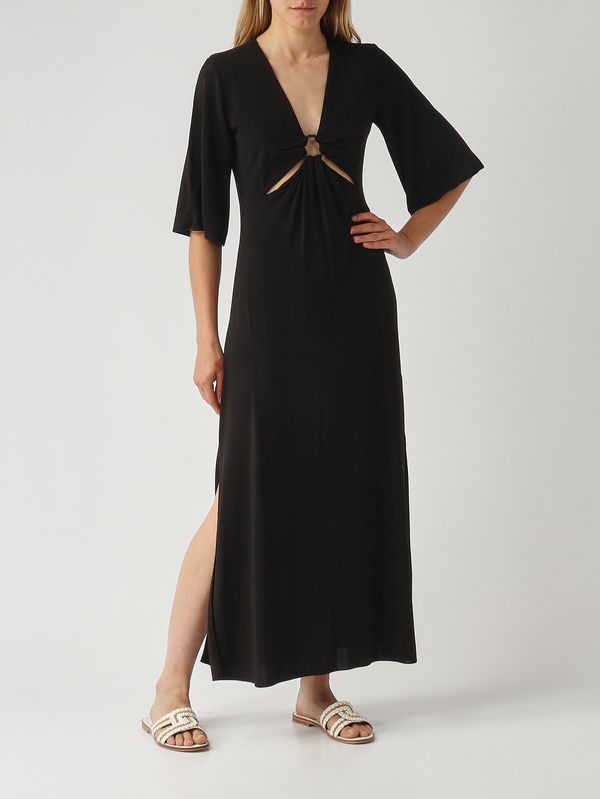 2. Abito donna Riga in viscosa stretch Nero Max Mara Beachwear 2616621019600