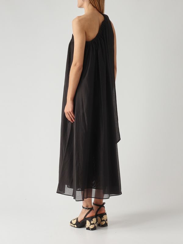 4. Abito donna in misto lyocell Nero Meimeij m6ef01