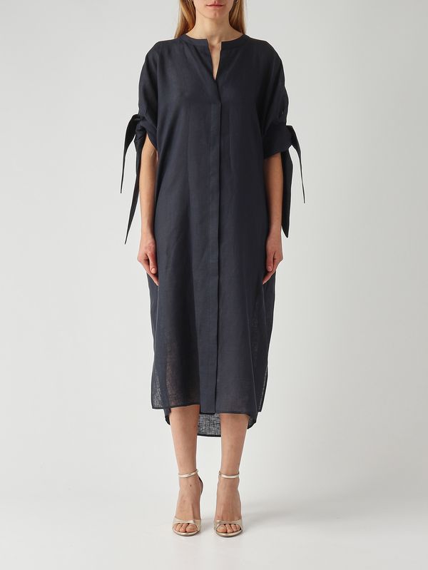 1. Robe en lin pour femme Océan Meimeij m6en03