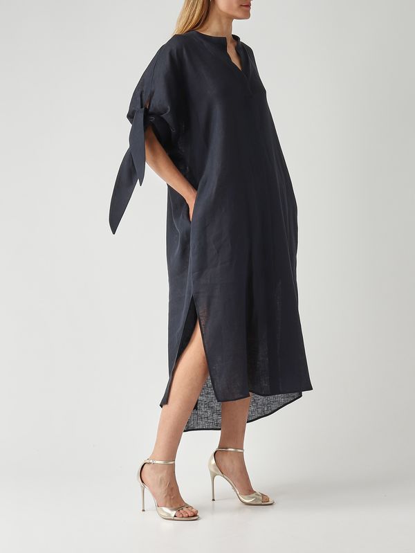 2. Robe en lin pour femme Océan Meimeij m6en03