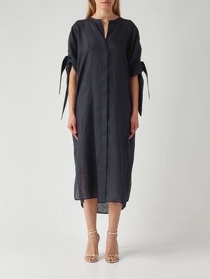 1. Robe en lin pour femme Océan