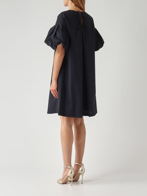 4. Vestido de mujer de algodón Azul marino Meimeij m6ea65