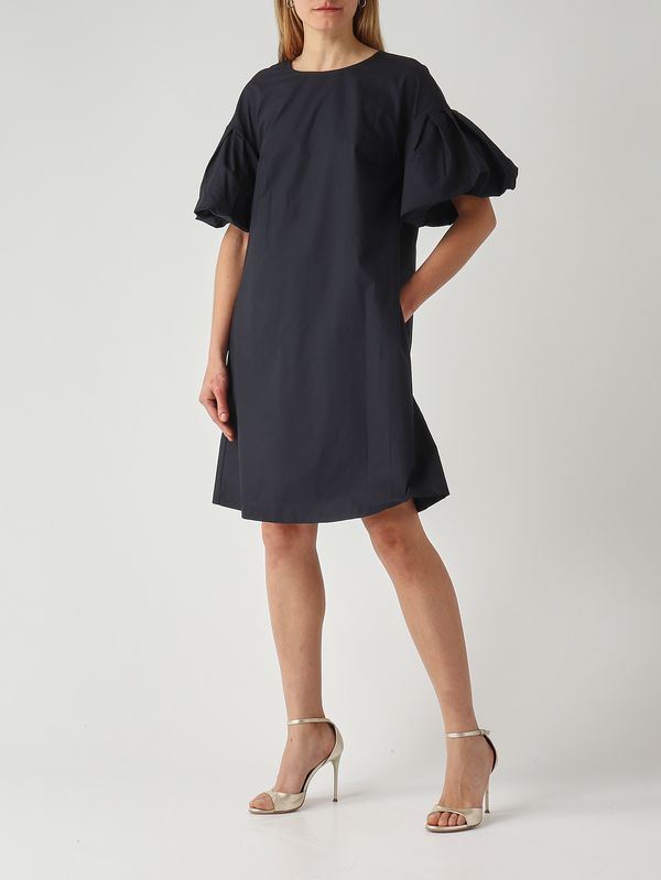 2. Vestido de mujer de algodón Azul marino Meimeij m6ea65