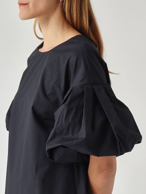 5. Vestido de mujer de algodón Azul marino