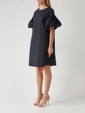 3. Vestido de mujer de algodón Azul marino