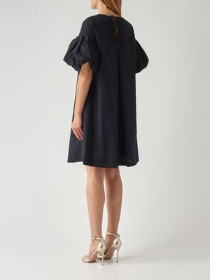 4. Vestido de mujer de algodón Azul marino