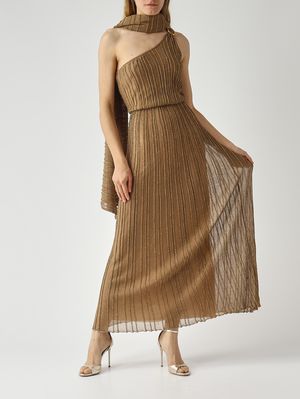 2. Abito donna Tina in misto viscosa Oro