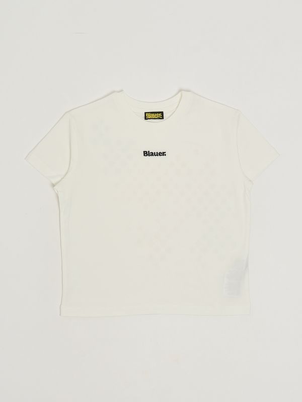 1. Camiseta de niño de algodón elástico Blanco Blauer 26sblkh02512007558