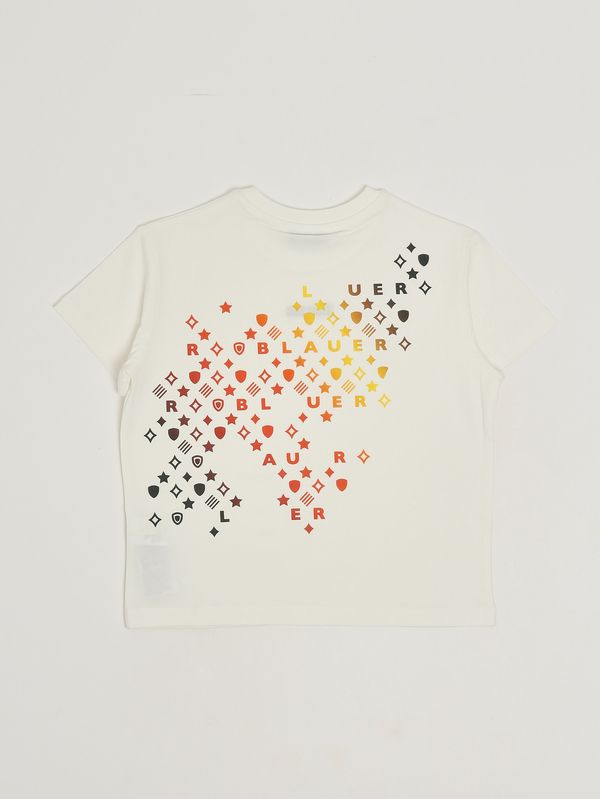 2. Camiseta de niño de algodón elástico Blanco Blauer 26sblkh02512007558