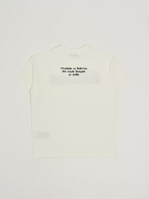 2. Camiseta de niño de algodón elástico Blanco
