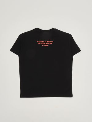 2. Kinder-T-Shirt aus Stretch-Baumwolle Schwarz