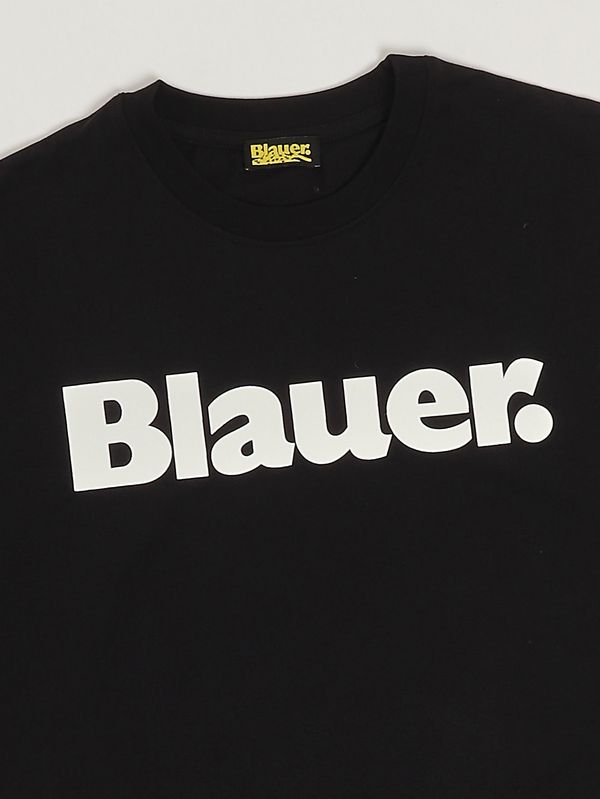 3. Hardy stretch cotton t-shirt for boys Black Blauer 26sblkh02525007558
