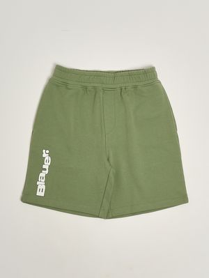 1. Kinder-Sweatshorts Grün