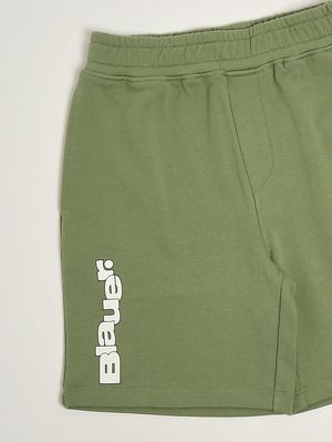 3. Kinder-Sweatshorts Grün