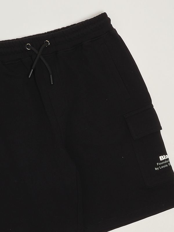 3. Knowlton Kinder-Shorts aus Baumwolle Schwarz Blauer 26sblkp05531007557