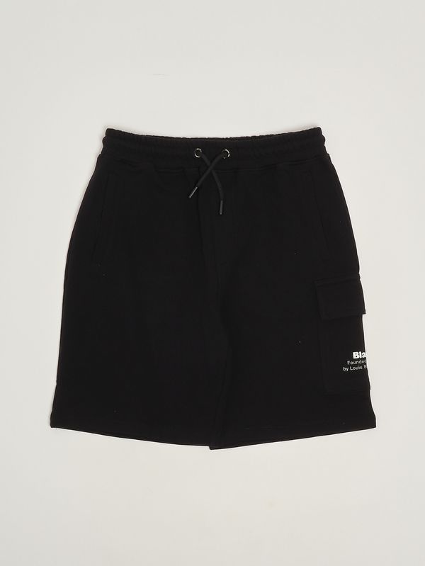 Pantalón corto Knowlton para niño de algodón Negro Blauer