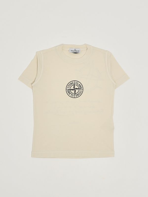 1. Camiseta de algodón para niño Mantequilla Stone Island Junior l1s162100011s0381