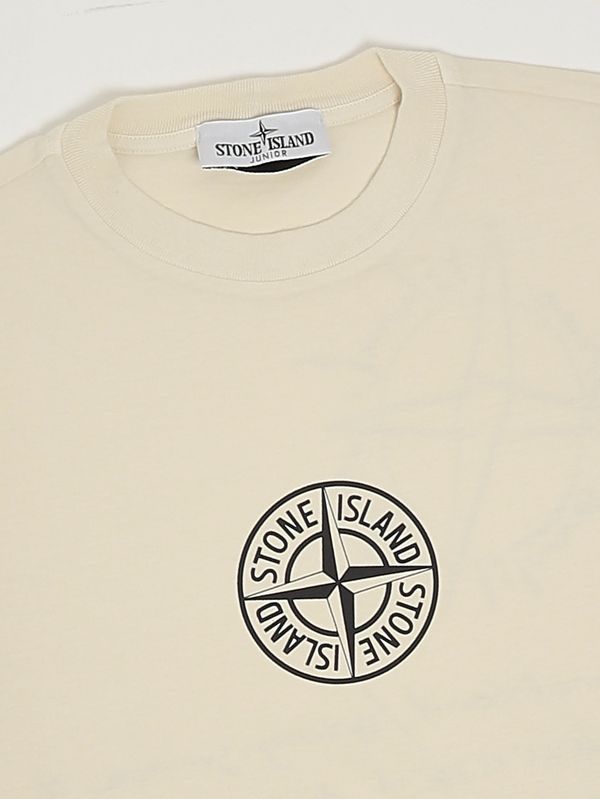 3. Camiseta de algodón para niño Mantequilla Stone Island Junior l1s162100011s0381