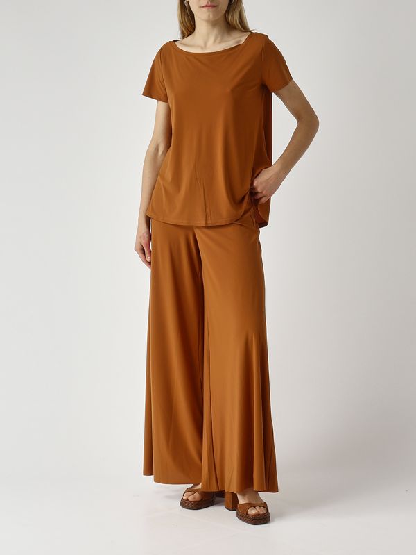 2. Pantalón de mujer en punto suave. Caramelo Maliparmi jh011770210