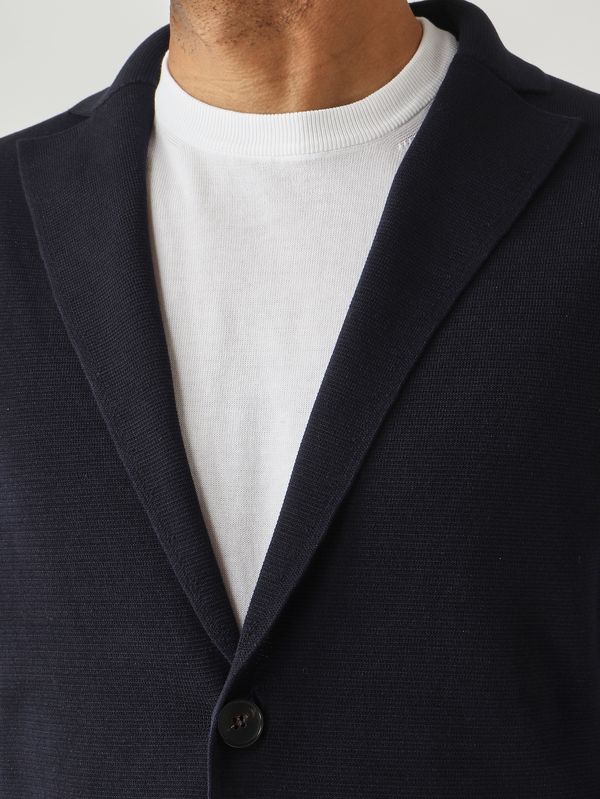 5. Veste en maille pour homme Marine Filippo de Laurentiis rjmlmptcr12m