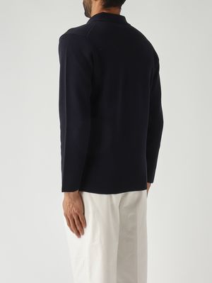 4. Veste en maille pour homme Marine