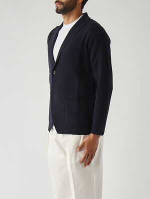 3. Veste en maille pour homme Marine