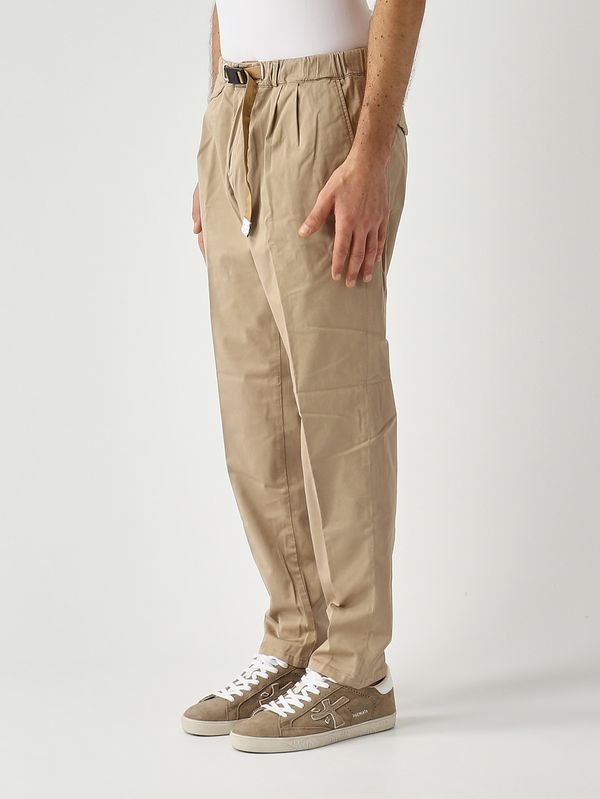 2. Pantalone uomo SU12 Brad in cotone Pima stretch Beige White sand 26su12182