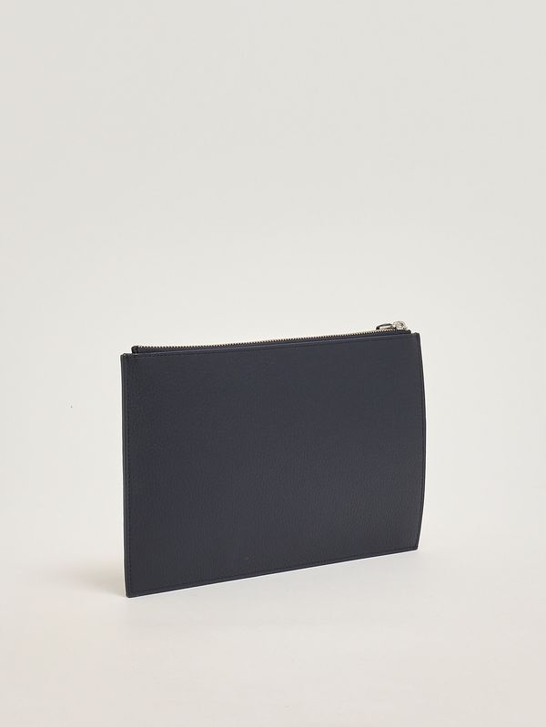2. Herren-Pochette Micron aus Leder Marine Orciani suy0119mic