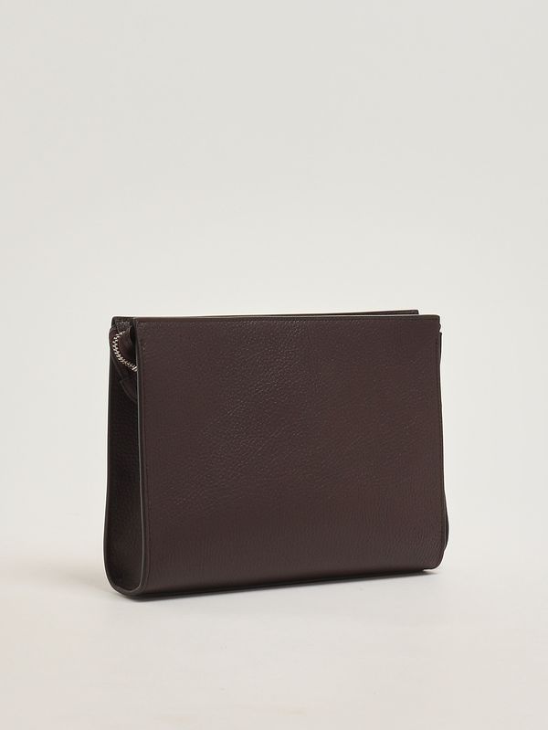 2. Pochette homme Micron en cuir Ébène Orciani su0127mic