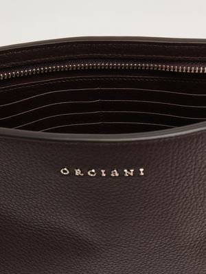 3. Pochette homme Micron en cuir Ébène