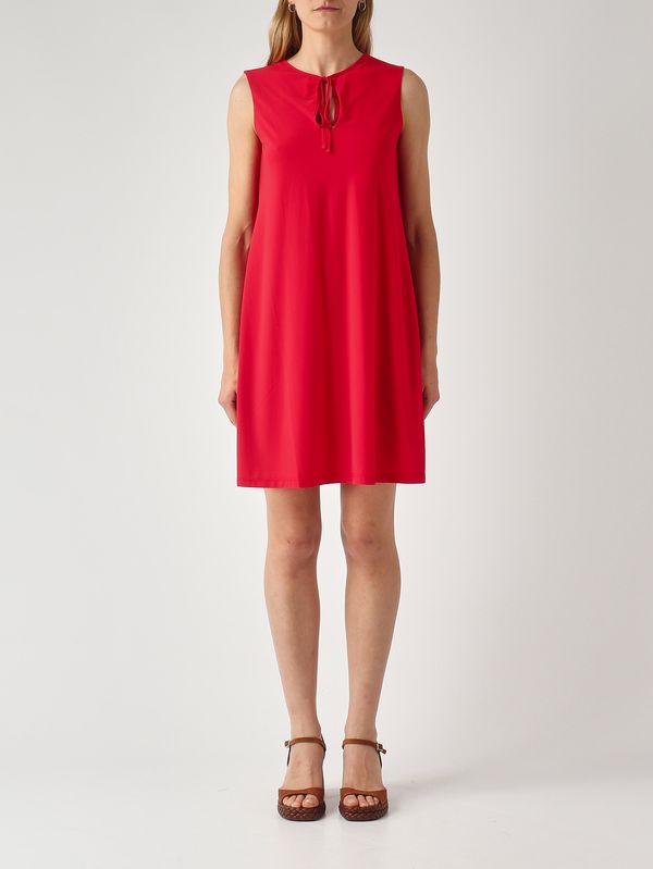 Women's soft jersey dress Red Maliparmi