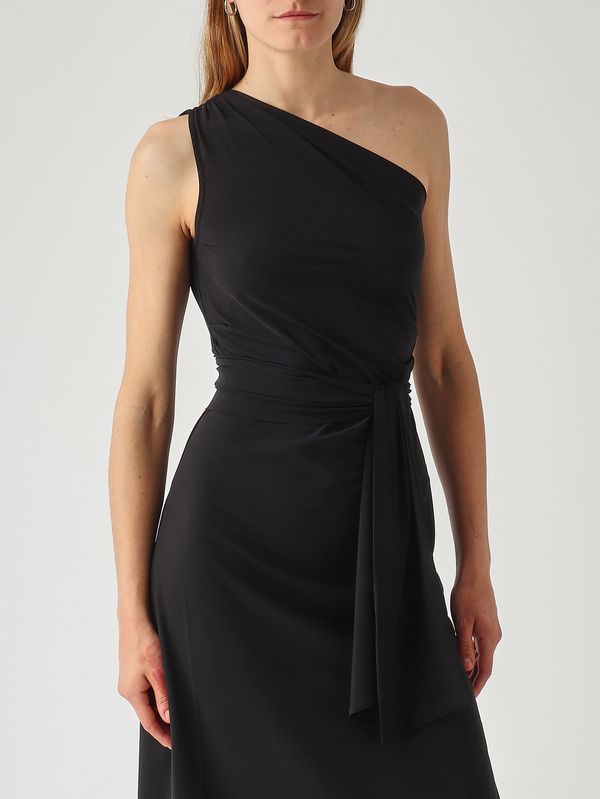 5. Damenkleid aus weichem Jersey Schwarz Maliparmi jf671570210