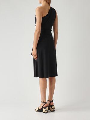 Maliparmi Women's soft jersey dress - Black | Caposerio.com