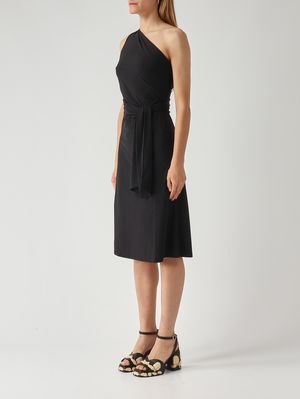 3. Damenkleid aus weichem Jersey Schwarz