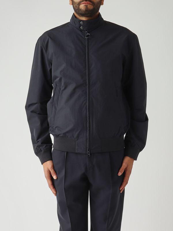 1. Giacca uomo Royston in nylon Navy Barbour mca0412