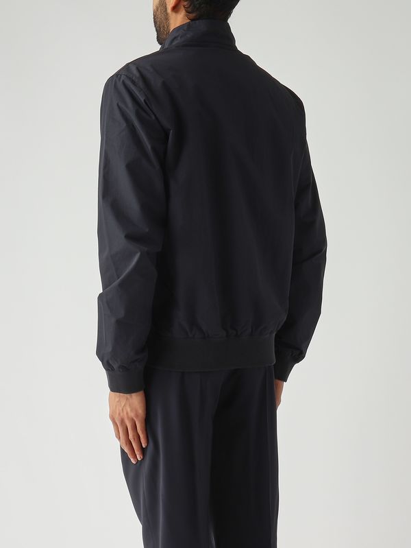 4. Giacca uomo Royston in nylon Navy Barbour mca0412