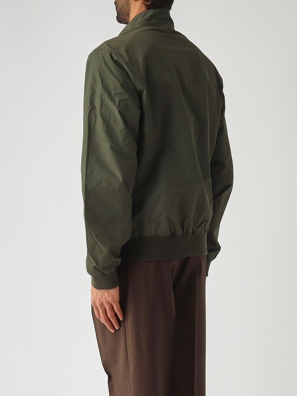 4. Giacca uomo Royston in nylon Oliva Scuro Barbour mca0412